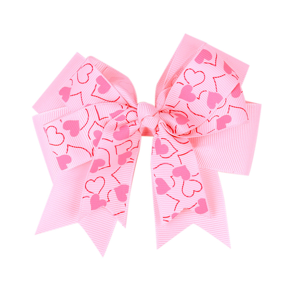 (Pre Order)Girls Valentine's Day Bow Hair Clip