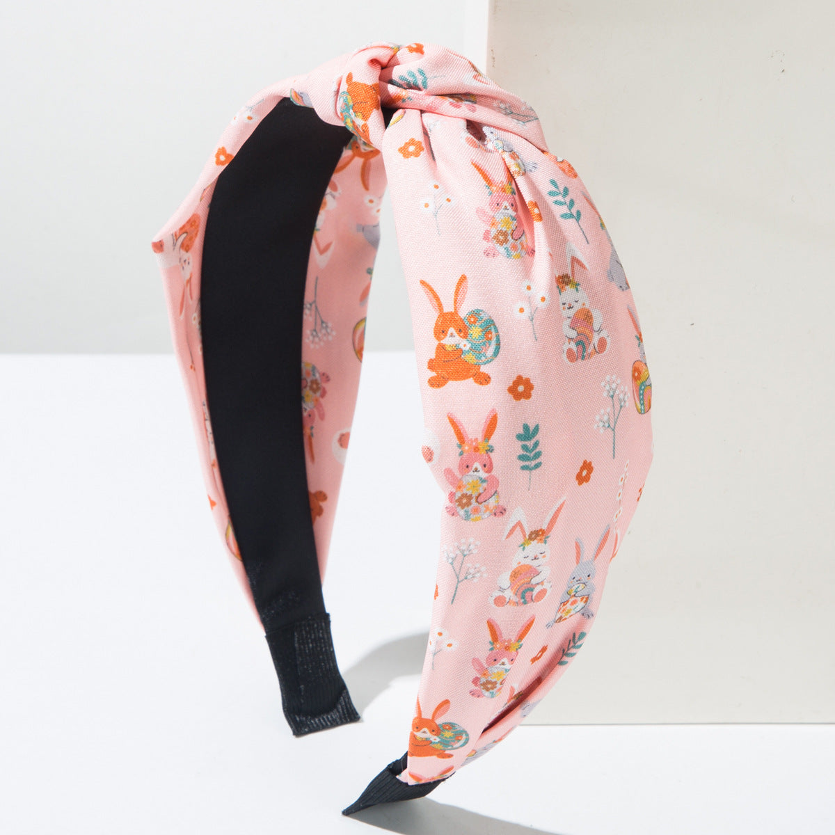 (Pre Order)Girls Easter Bunny Knotted Headband
