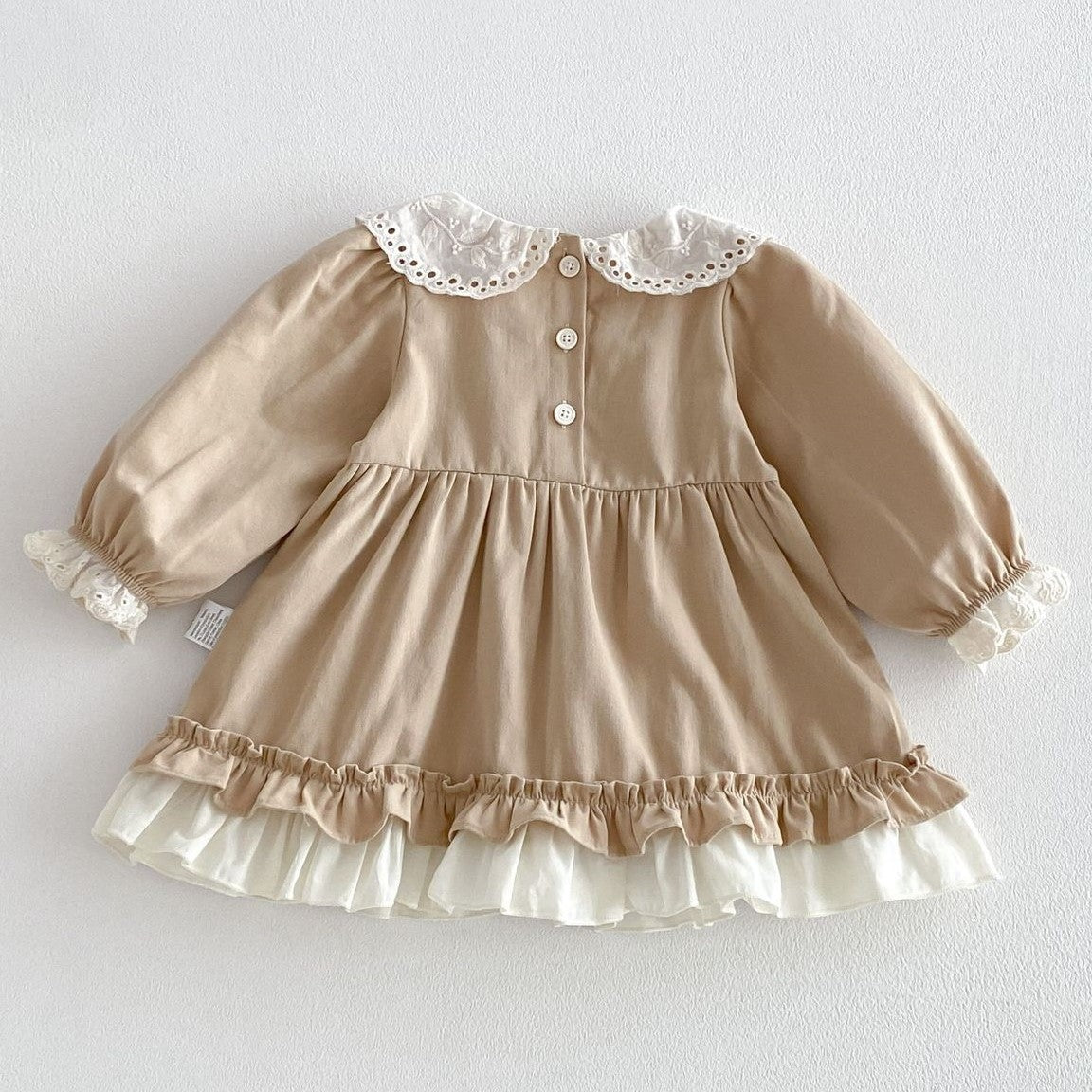 (Pre Order 2 Weeks)Girls Fall Ruffle Dress
