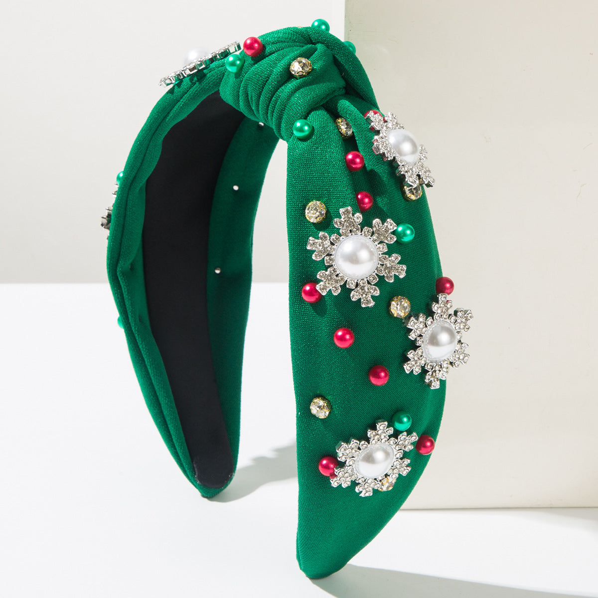 (Pre Order)Christmas Stylish Snowflake&Pearl Headband