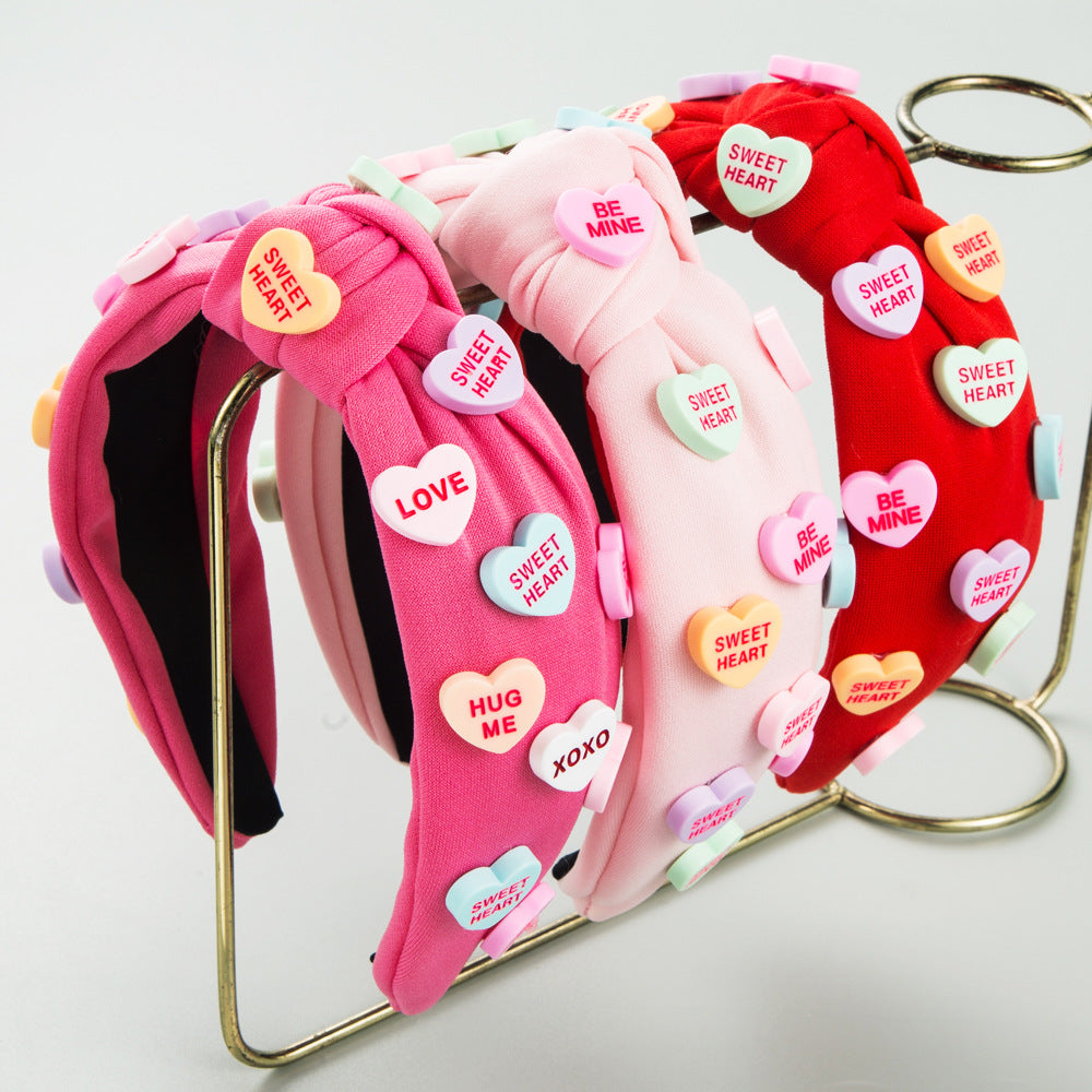 (Pre Order)Valentine's Day Letter Love Headband