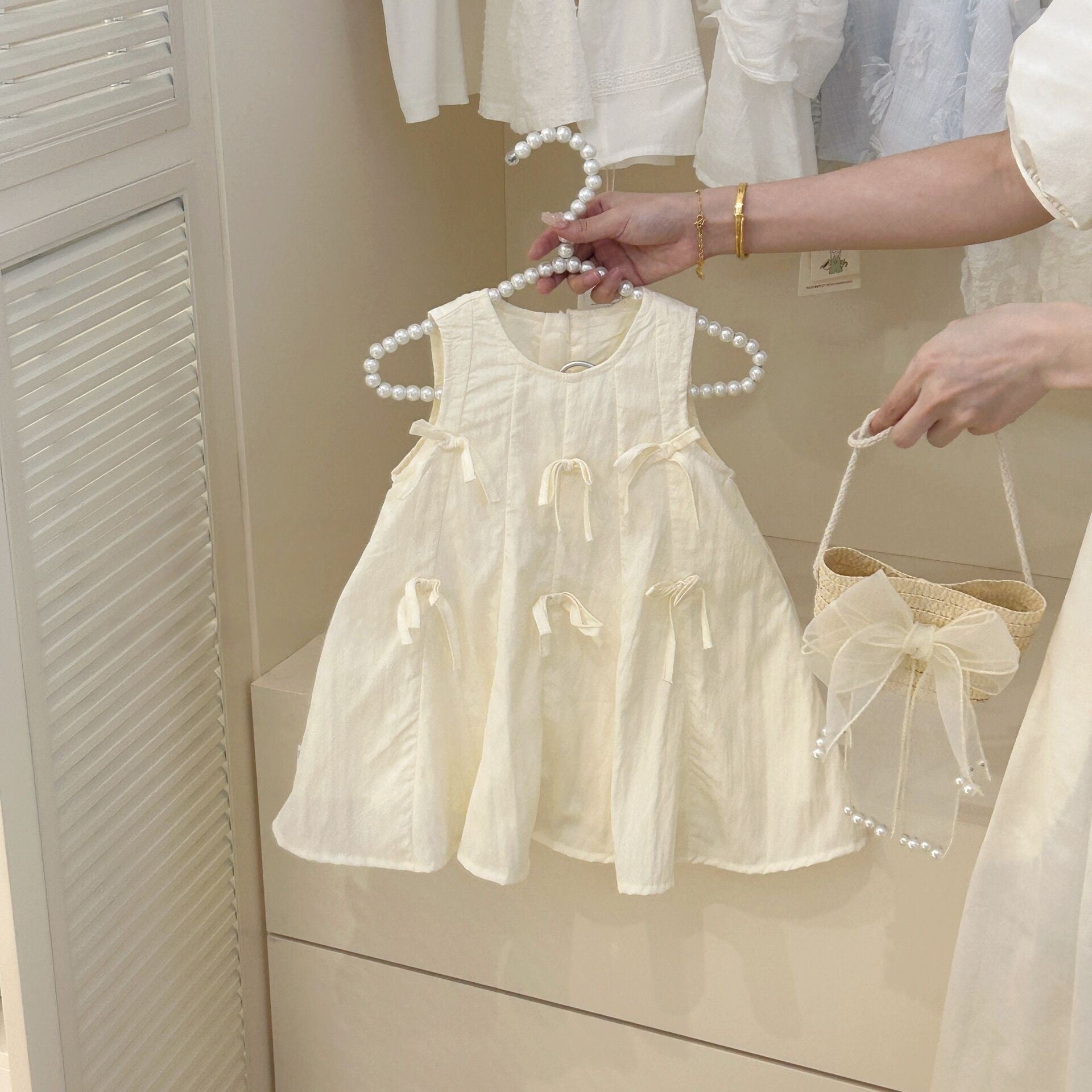 (In Production)Girls Spring&Summer Bow Dress