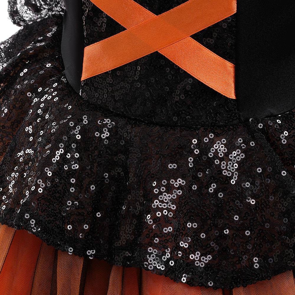(Pre Order)Girls Halloween Costumes Tulle Dress
