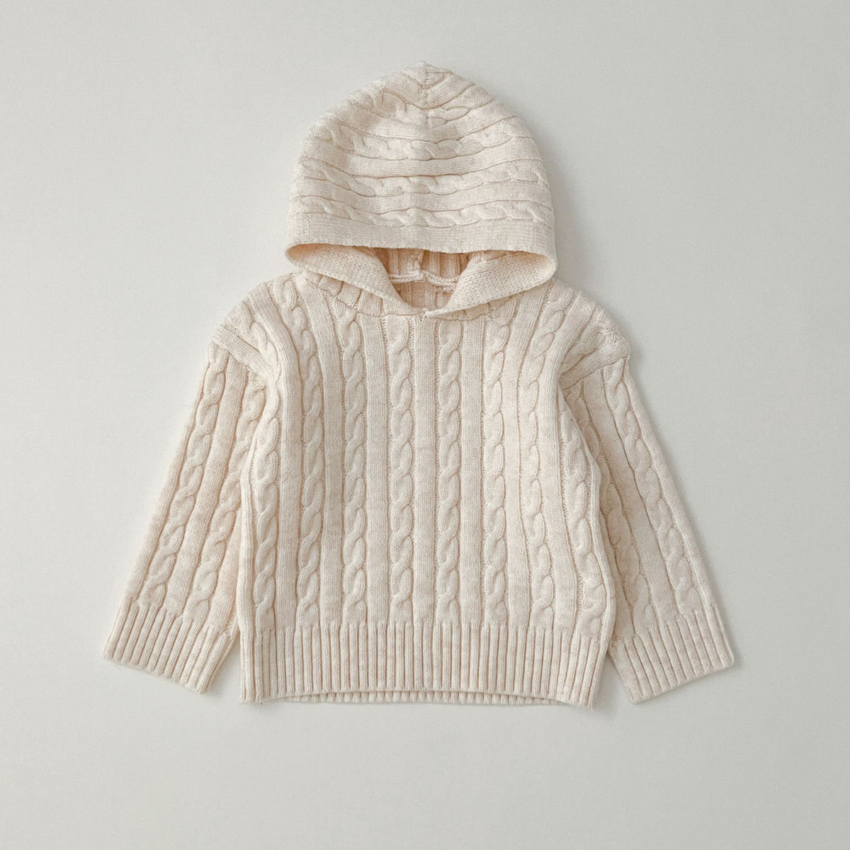 (Pre Order 2 Weeks)Kids Fall Knitted Hoodie