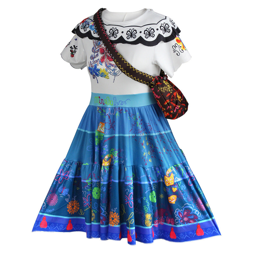 (In Production)Cartoon Character Costume Dress with Bag