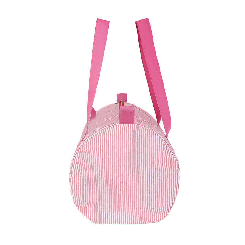(Pre Order)Seersucker Travel Duffel Bag