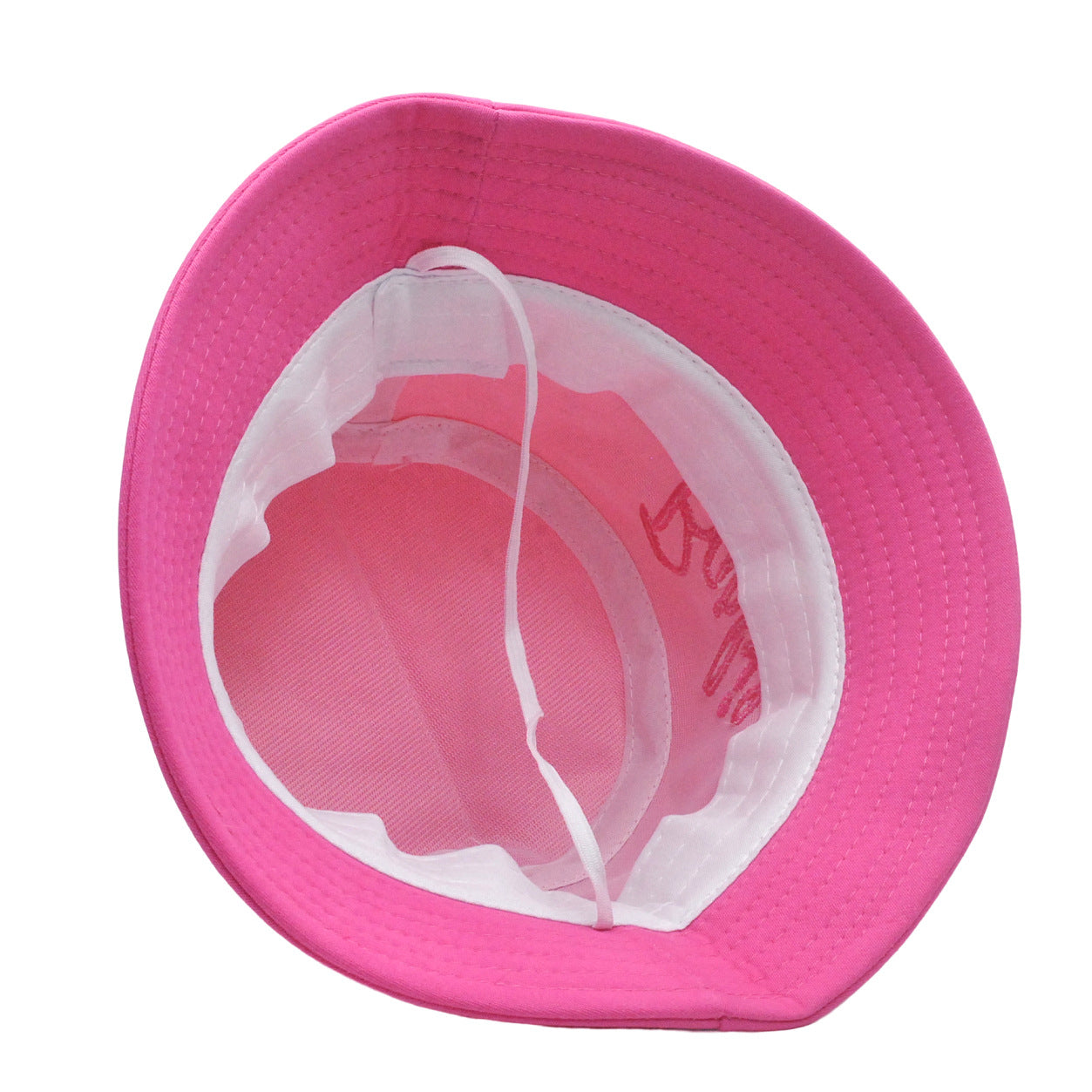 (Pre Order)Girls Cute Embroidery Fisherman Hat-Multicolor