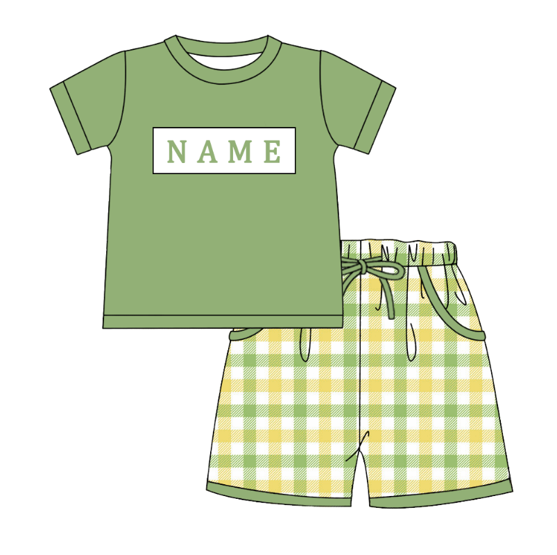 (Pre Order)Siblings Spring&Summer Daisy Embroidery Smocked Dress,Set&Romper-Customized name