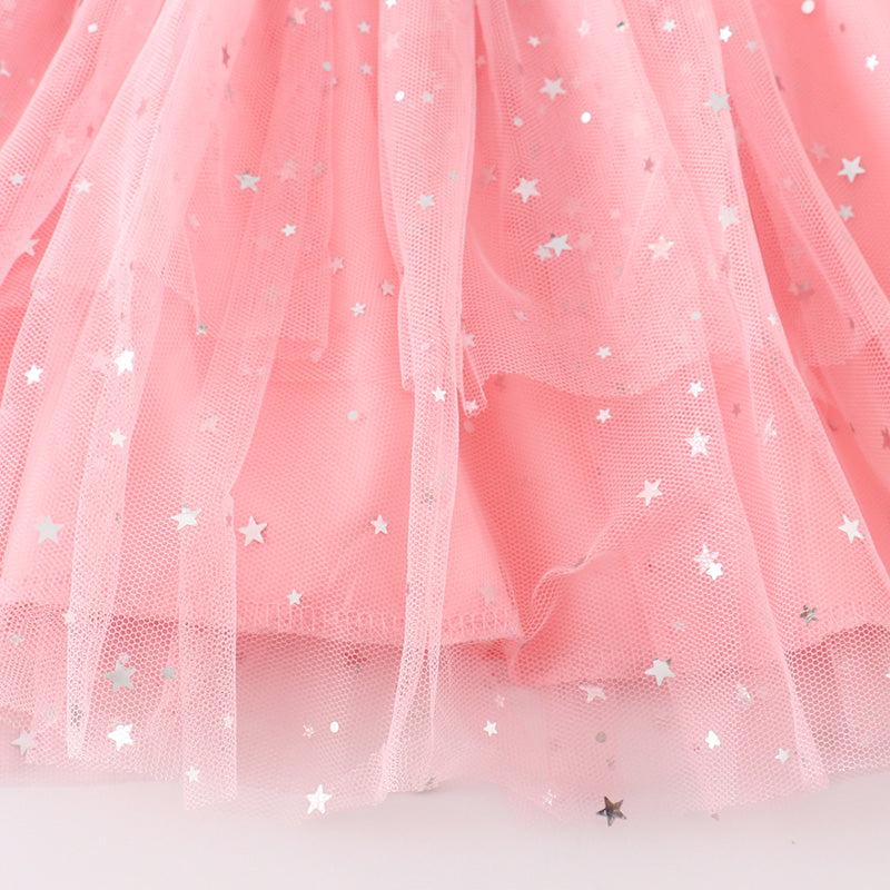 (In Stock E31-1-3 G11-2-1)Girls Halloween Ghost Embroidery Outfit Set