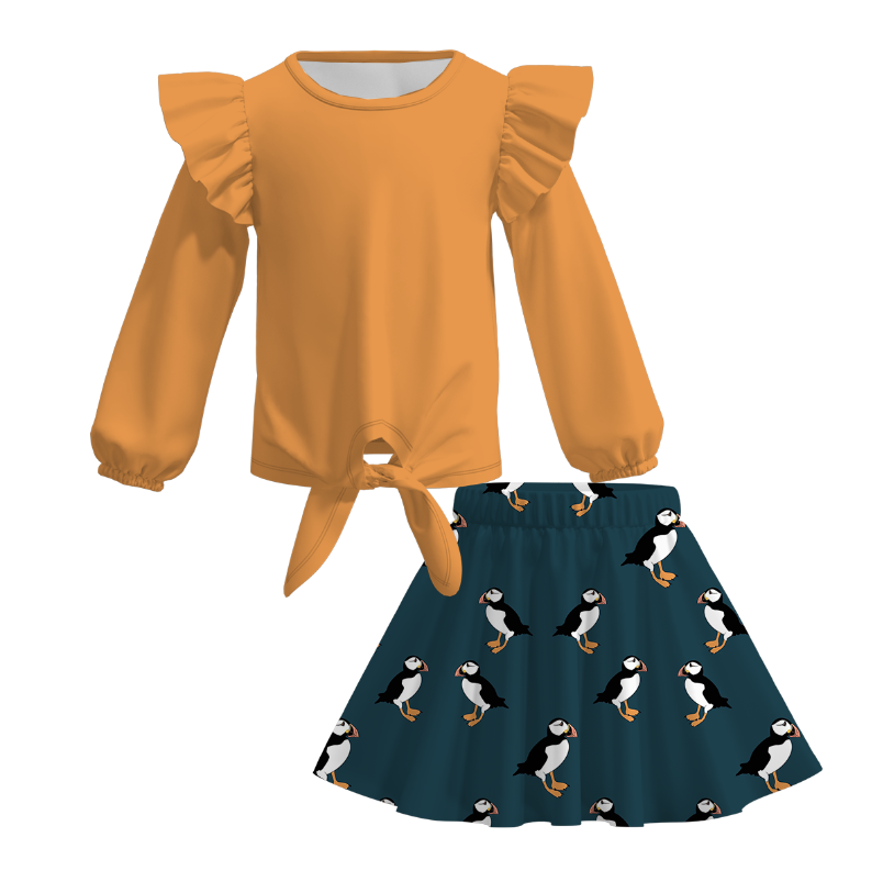 (Pre Order)Girls&Boys Easter Bunny Print Dress and Top