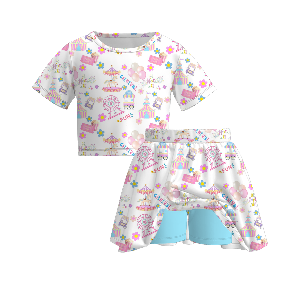 (Pre Order)Family Spring&Summer Print Dress,Set&Romper