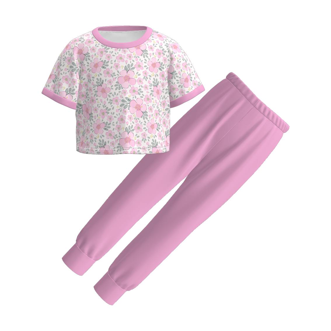 (Pre Order)Sisters Spring&Summer Floral Print Dress&Set