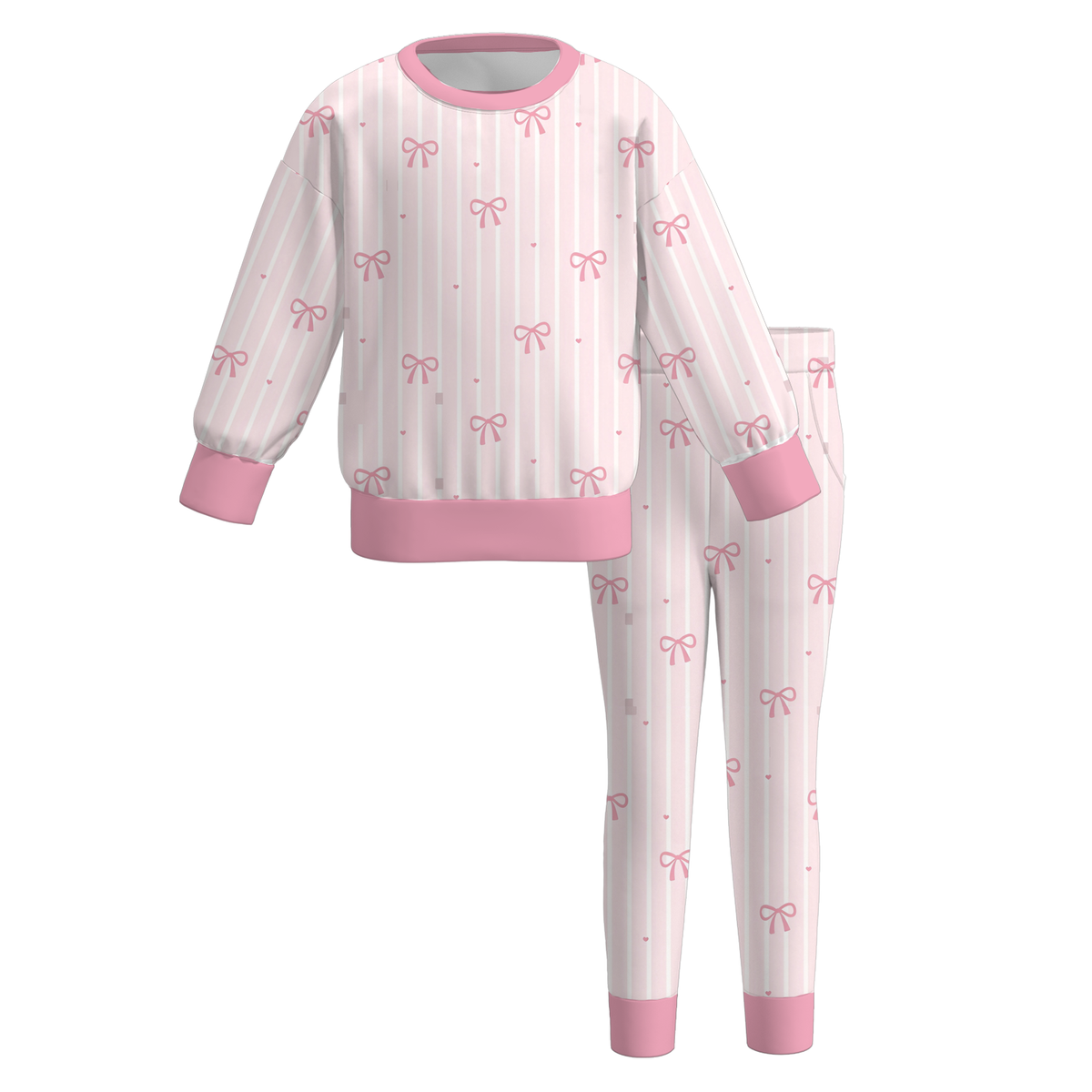 (Weekly Pre-Order)Girls Fall Print Outfit Set(Ends 10.11)