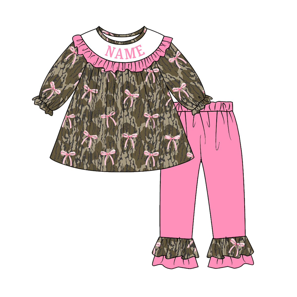 (Weekly Pre-Order)Sisters Spring&Summer Bow Embroidery Smocked Dress,Set&Romper(Ends 11.1)