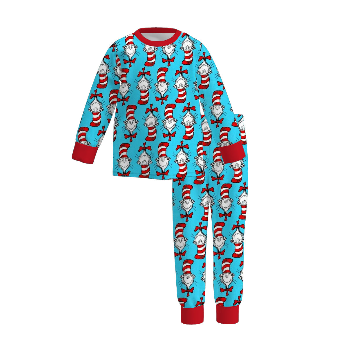 (Pre Order)Boys Spring and Summer DR SEUSS Print Pajamas