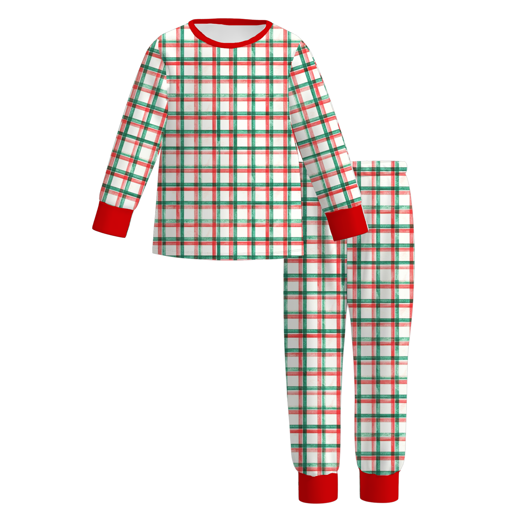 (Weekly Pre-Order)Siblings Christmas Print Dress&Pajamas