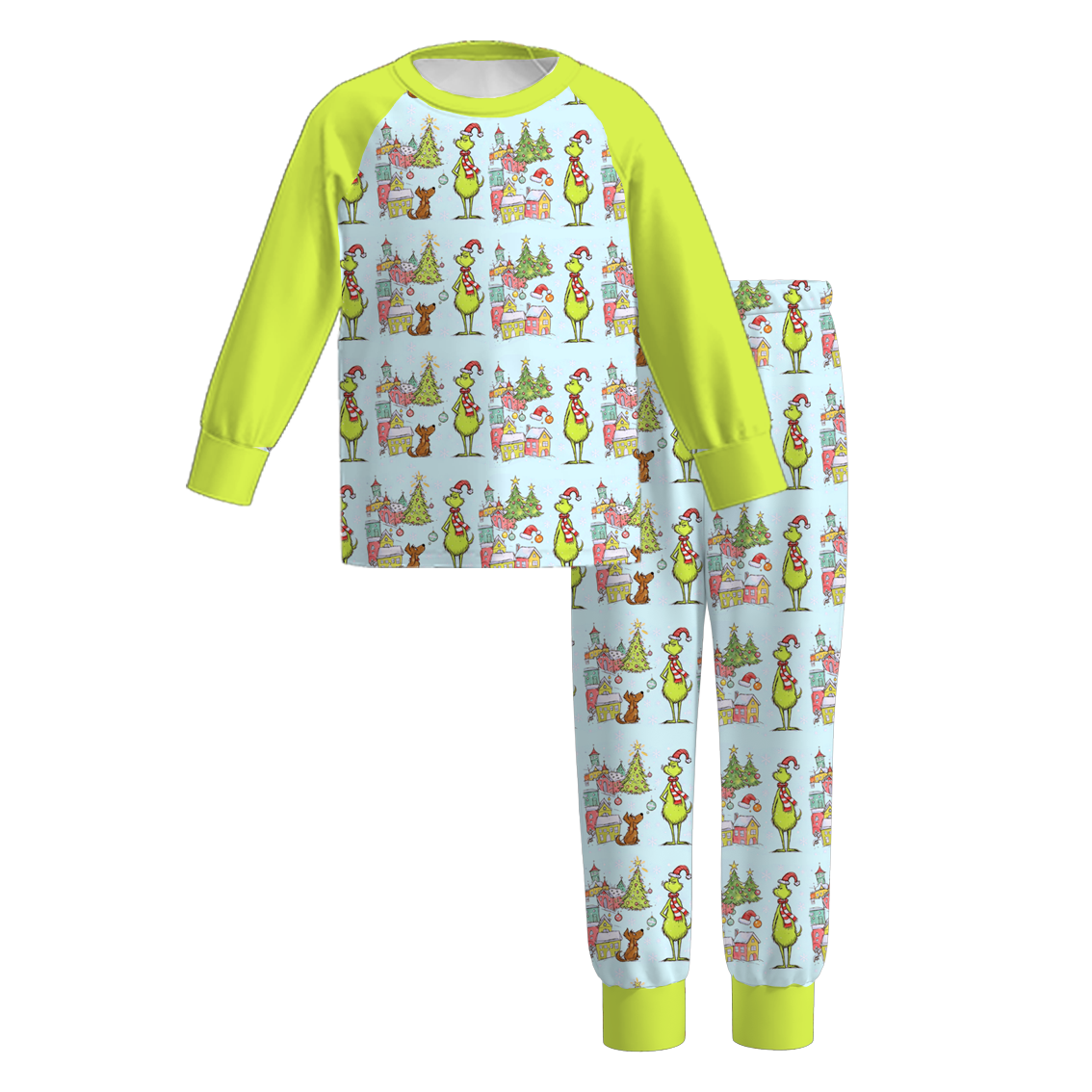 (Weekly Pre-Order)Family Christmas Print Dress,Set&Romper(Ends 8.23)