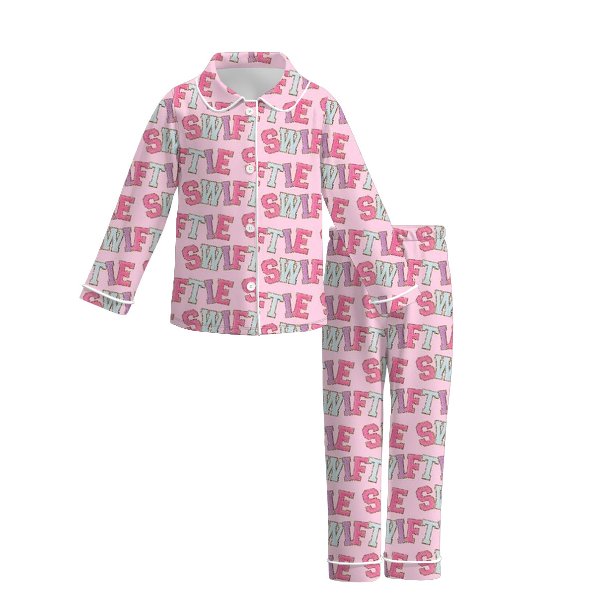 (Pre Order)Girls TS Print Pajama