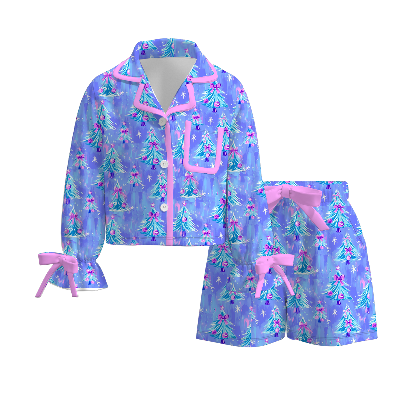 (Pre Order)Family Christmas Print Pajamas