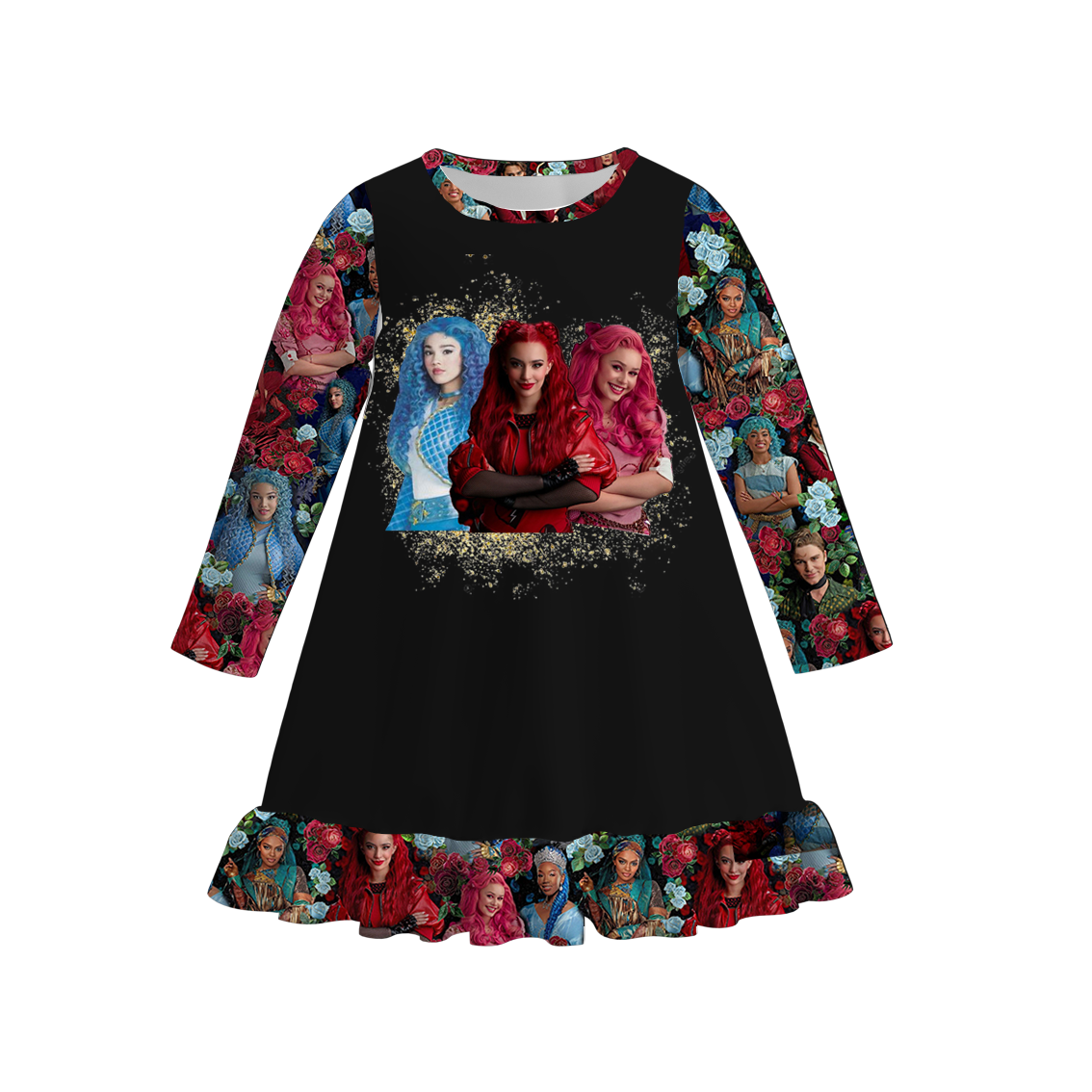 (Pre Order)Girls Film Role Print Nightdress