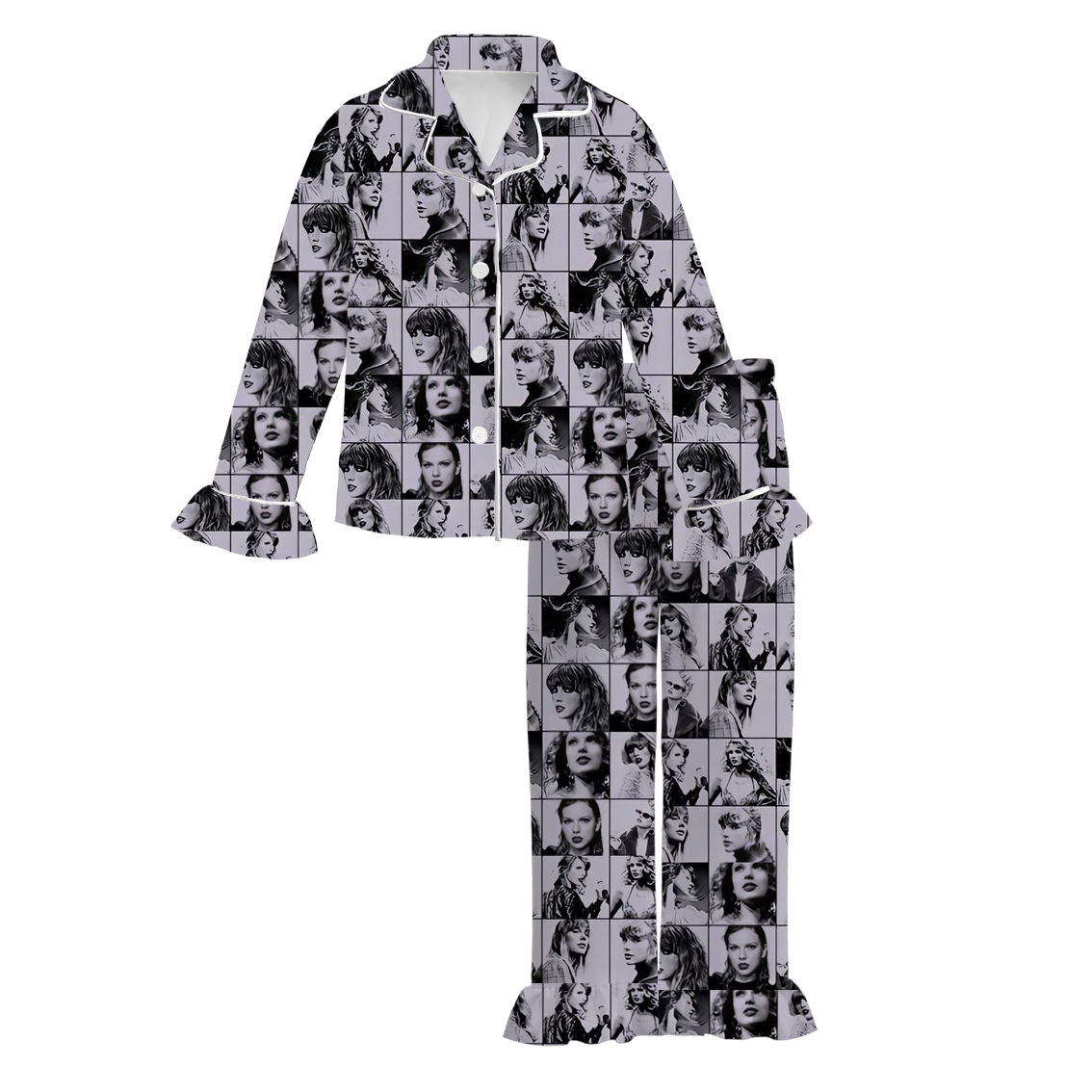 (Pre Order)Girls TS Print Pajamas