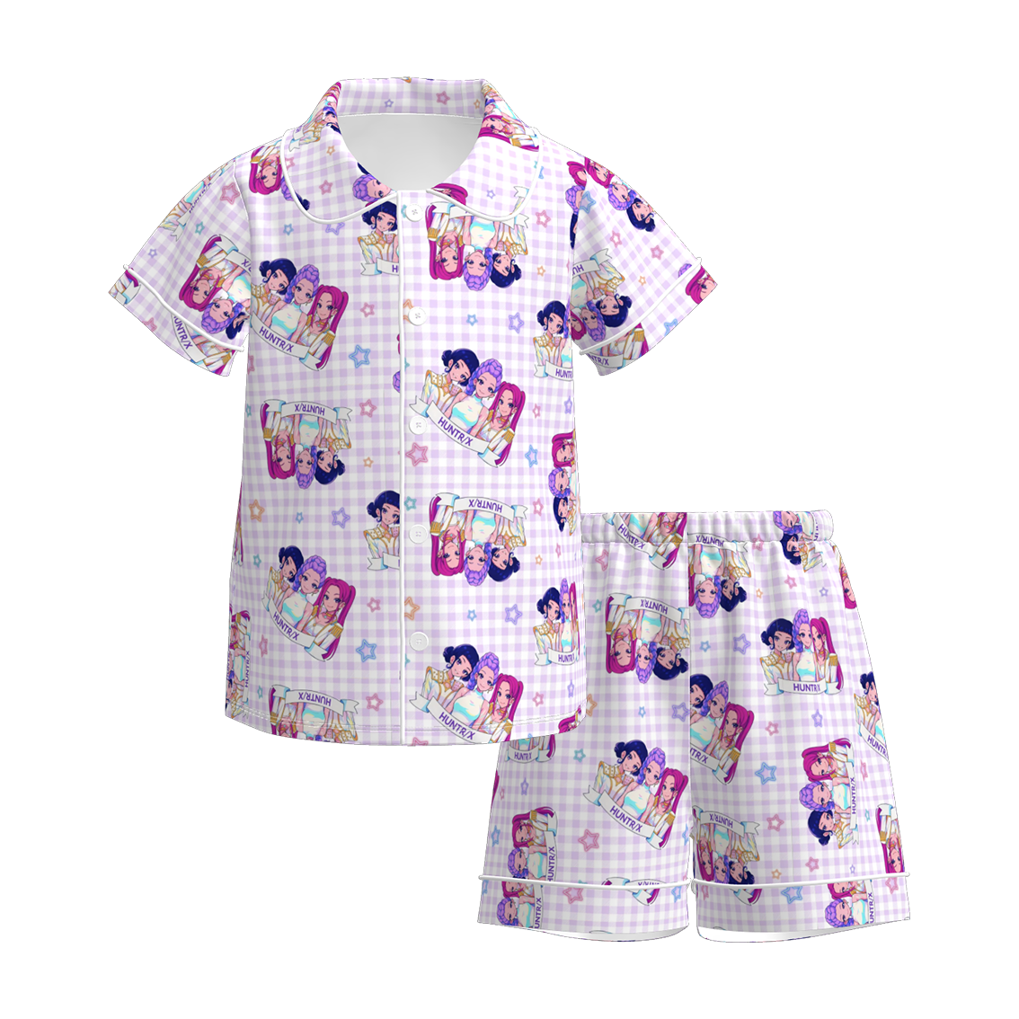 (Pre Order)Girls Movie Character Print Pajamas