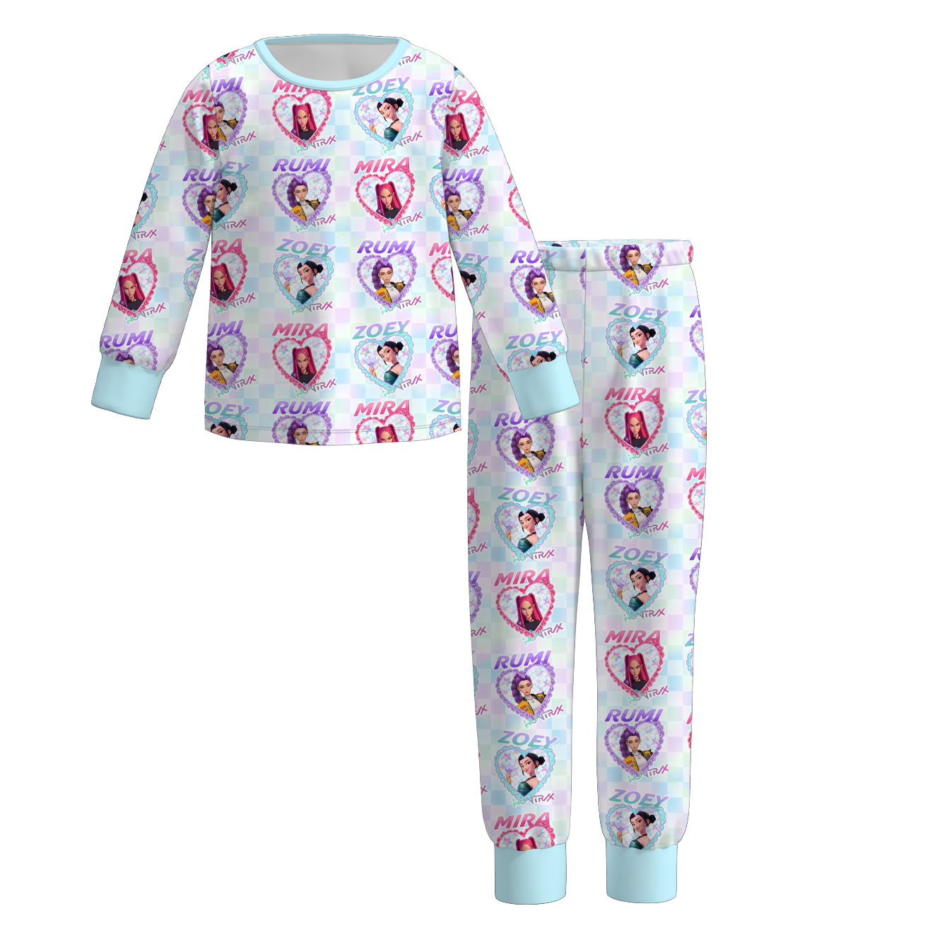 (Pre Order)Girls Movie Character Print Pajamas