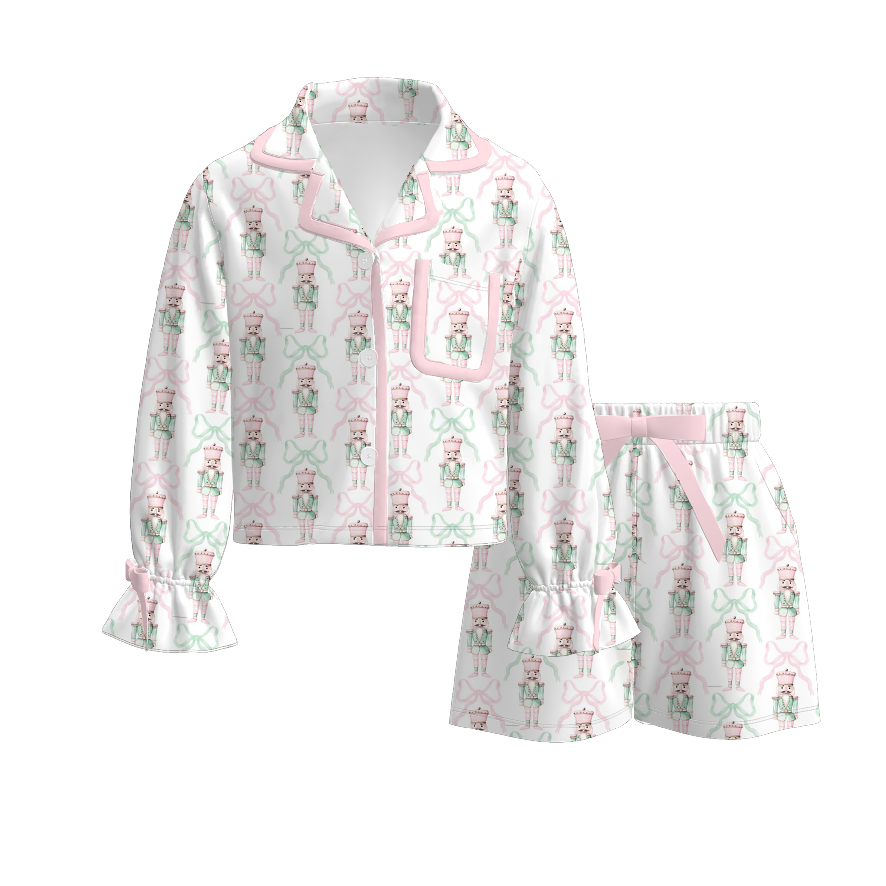 (Pre Order)Family Christmas Print Pajamas