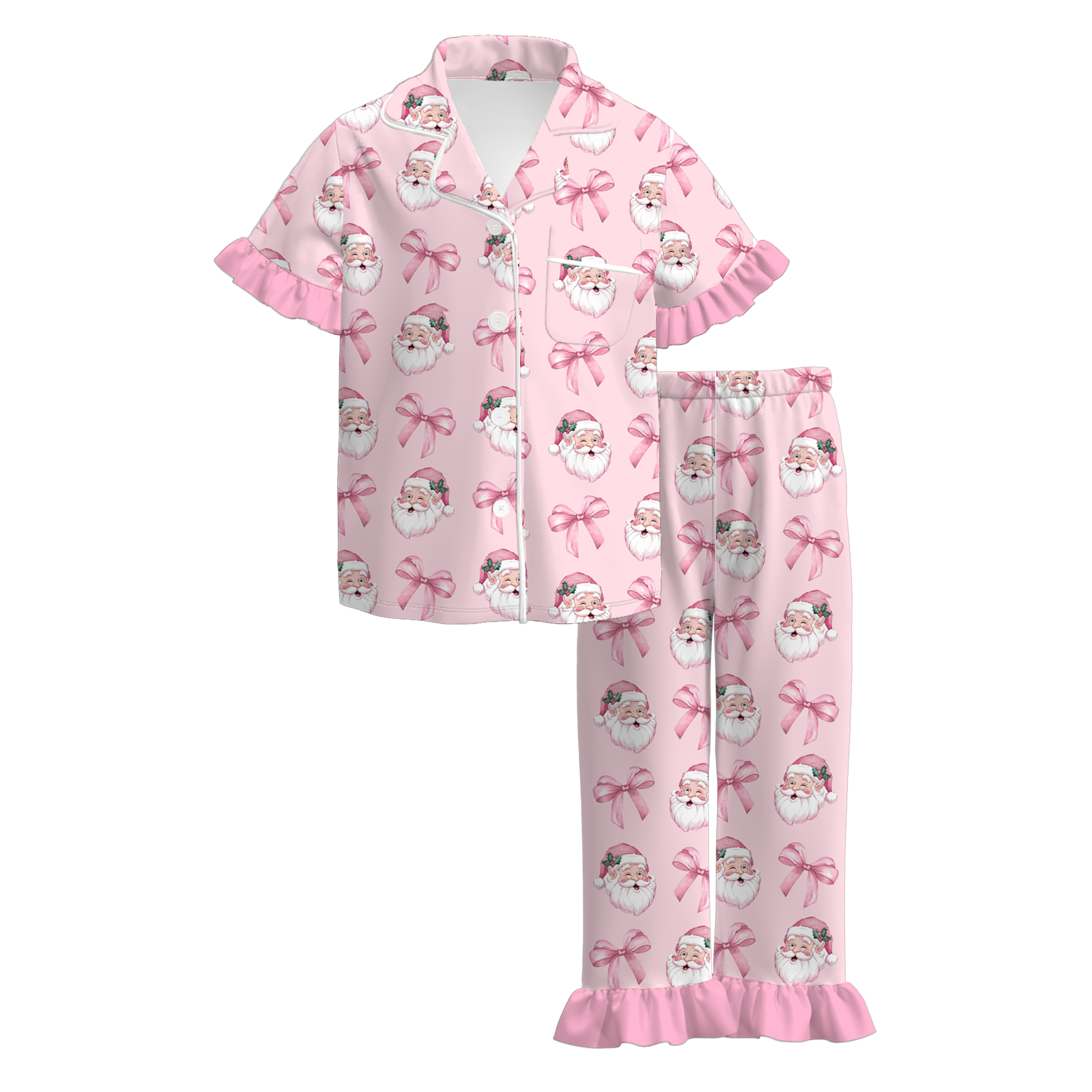 (Pre Order)Sisters Christmas Print Dress,Set&Pajamas