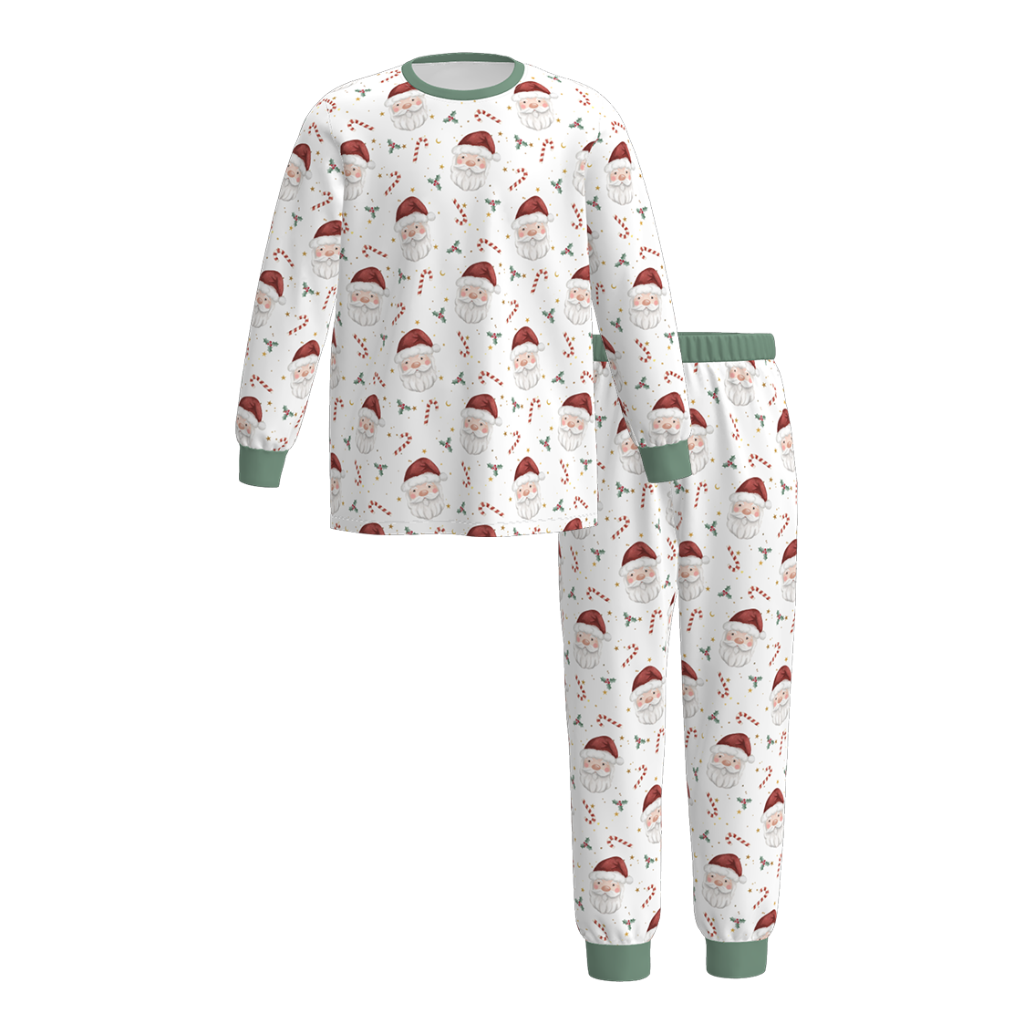 (Pre Order)Adults Christmas Cartoon Print Pajamas