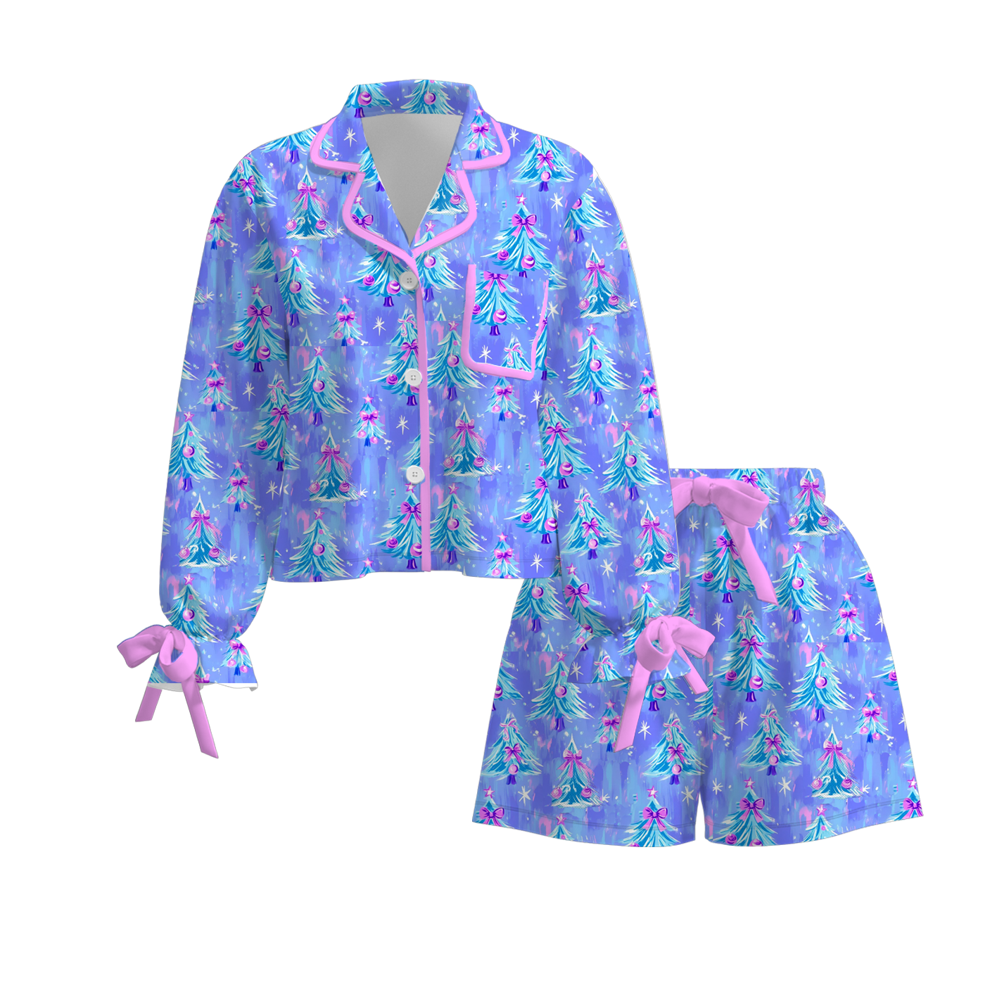 (Pre Order)Family Christmas Print Pajamas