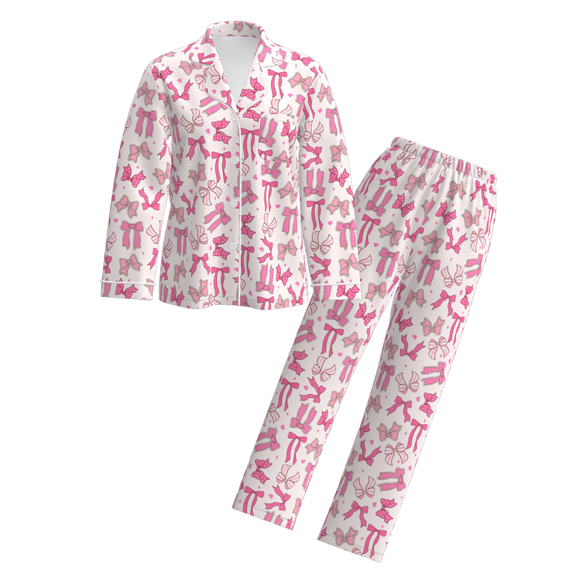 (Pre Order)Adults Valentine's Day Print Pajamas