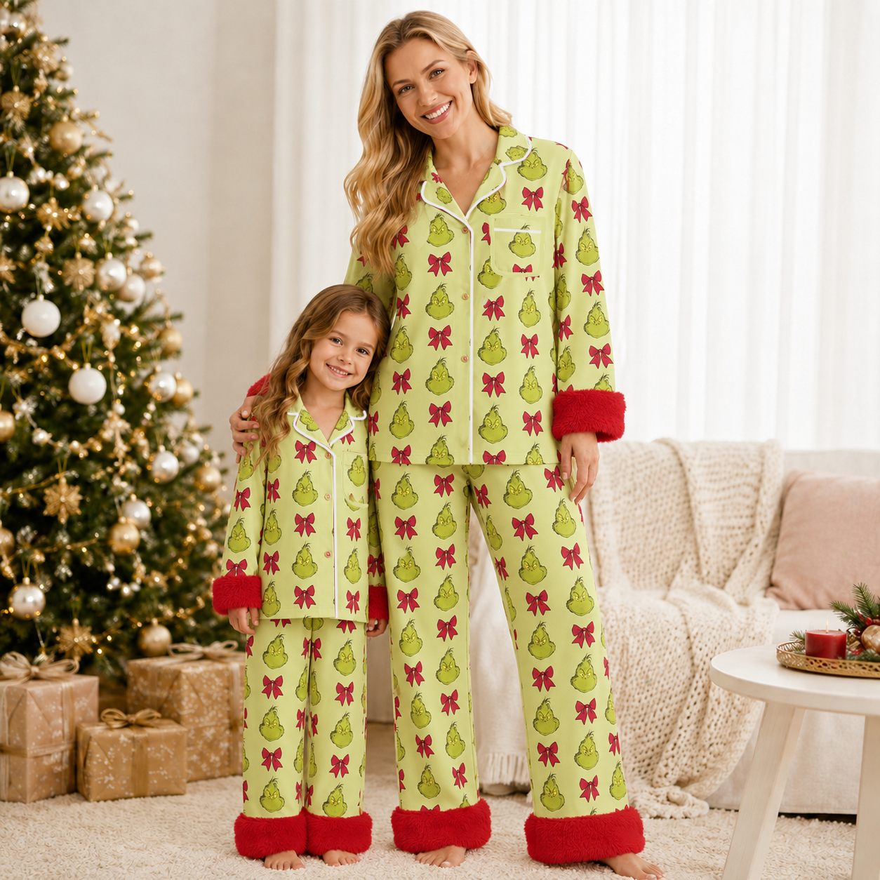(Pre Order)Family Christmas Print Pajamas