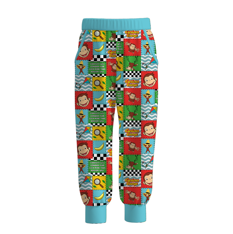 (Pre Order)Family Fall Cartoon Print Top,Pants&Romper