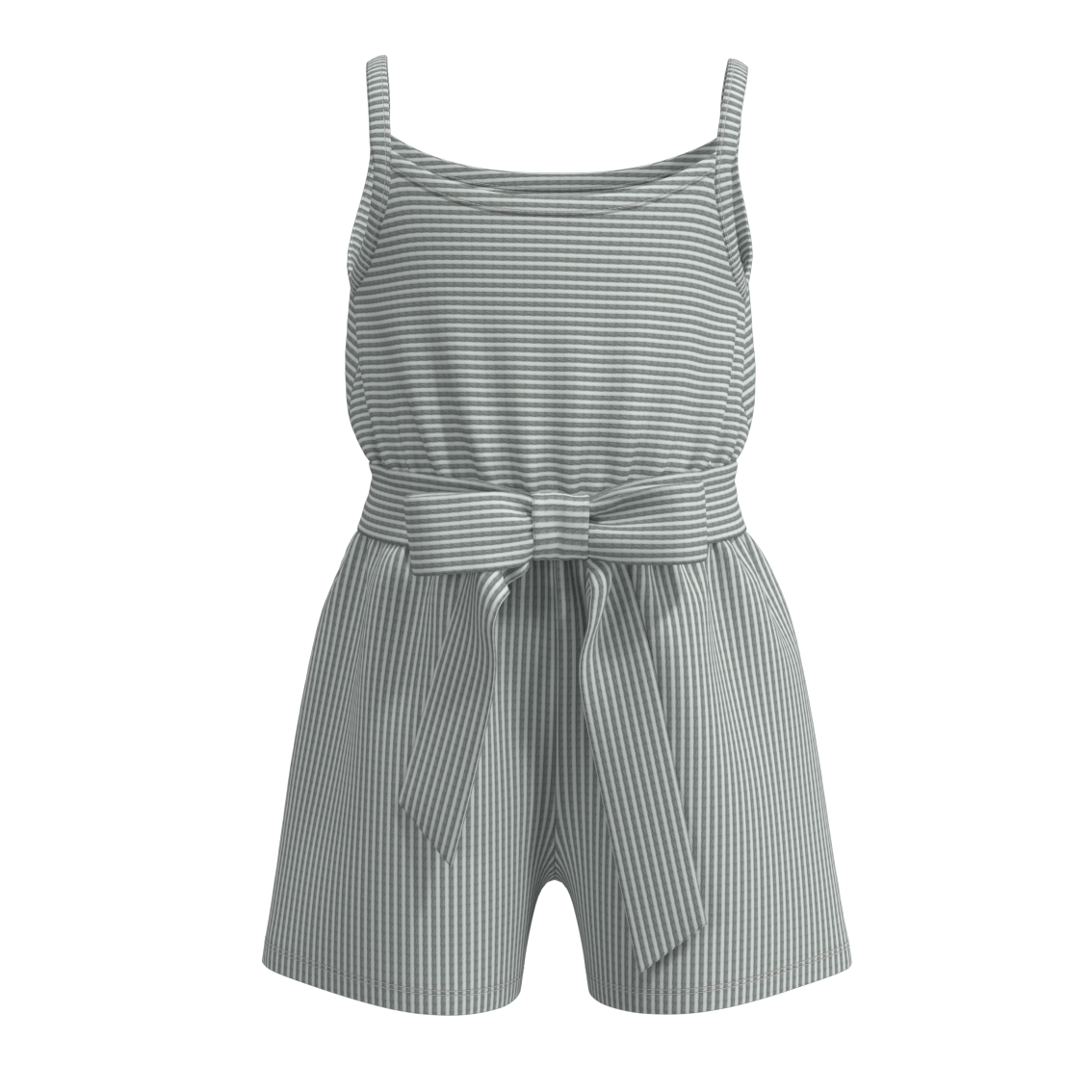 (Pre Order)Summer Girls Cotton Jumpsuit