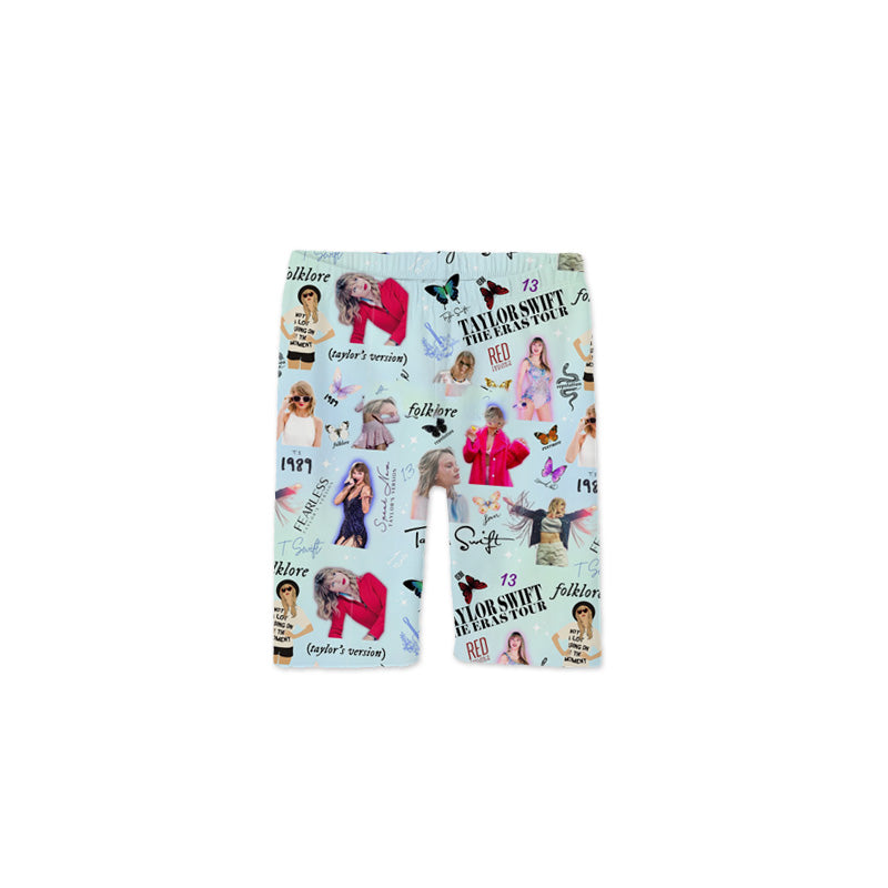 (Pre Order)Summer Mommy and Me TS Print Short