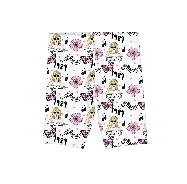 (Pre Order)Summer Girls Mommy and Me TS Print Short