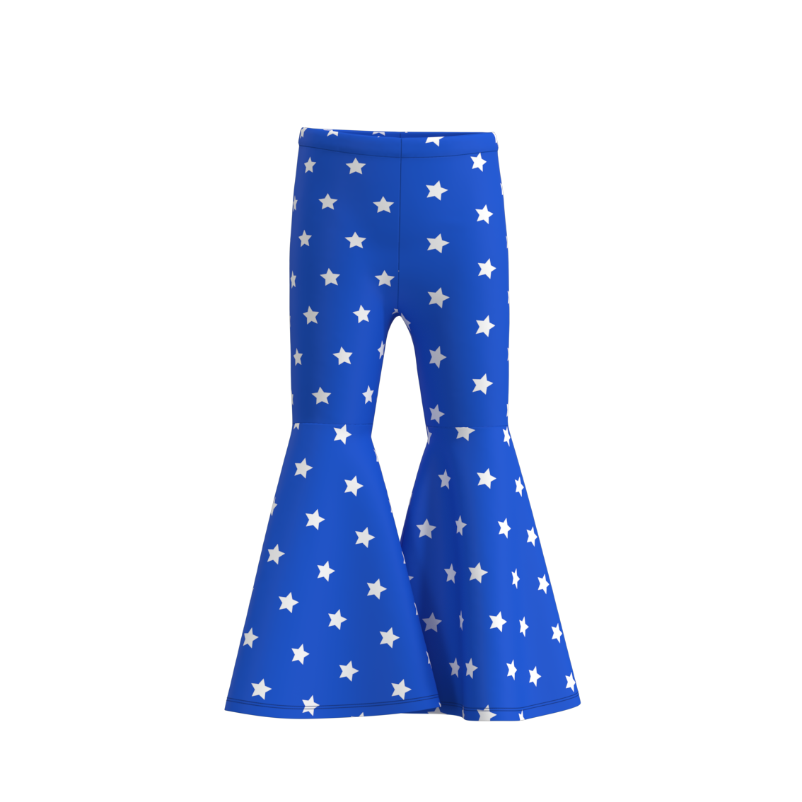 (Pre Order)Girls Summer 4th Of July Bell Pants