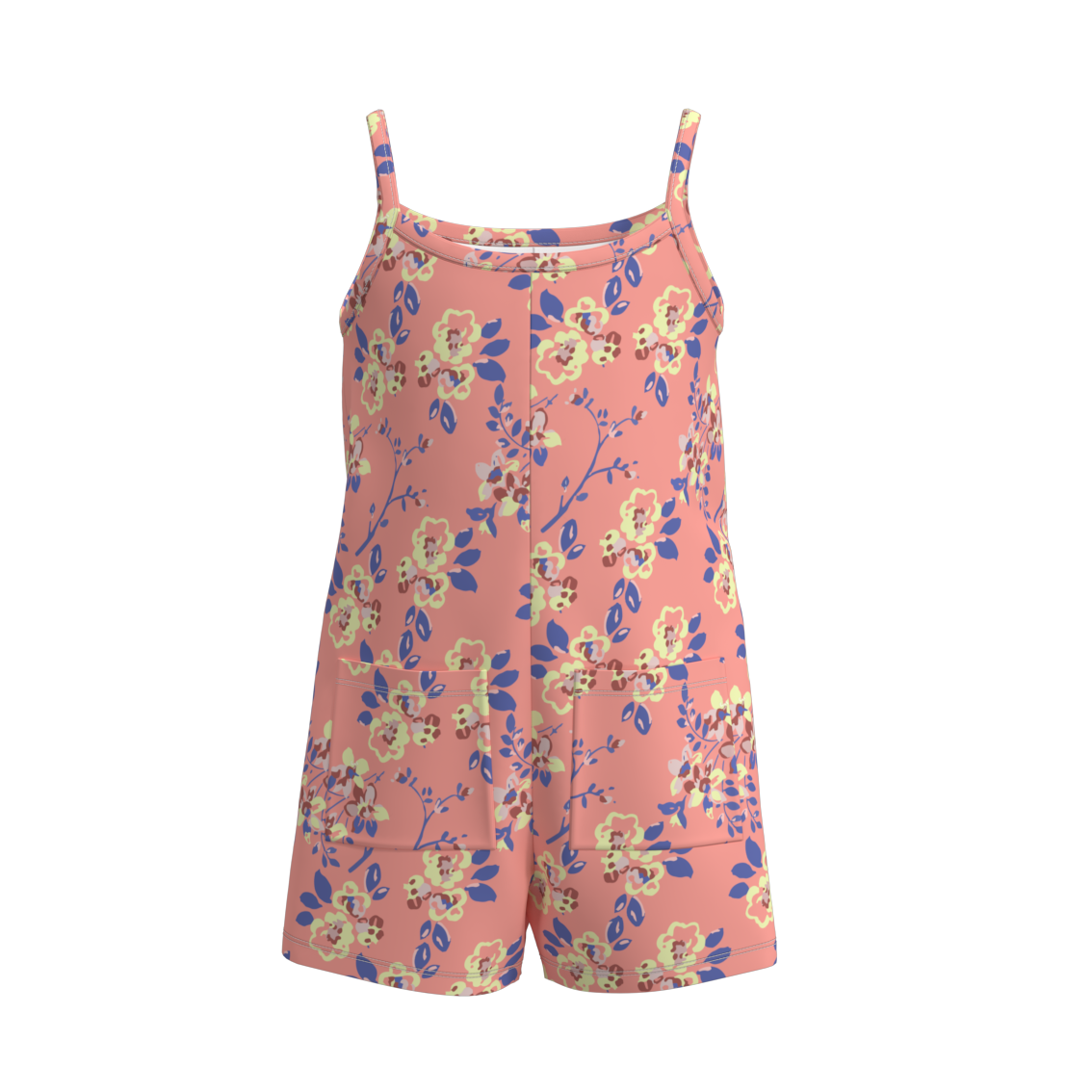 (Pre Order)Mommy and Me Flower Print Jumpsuit