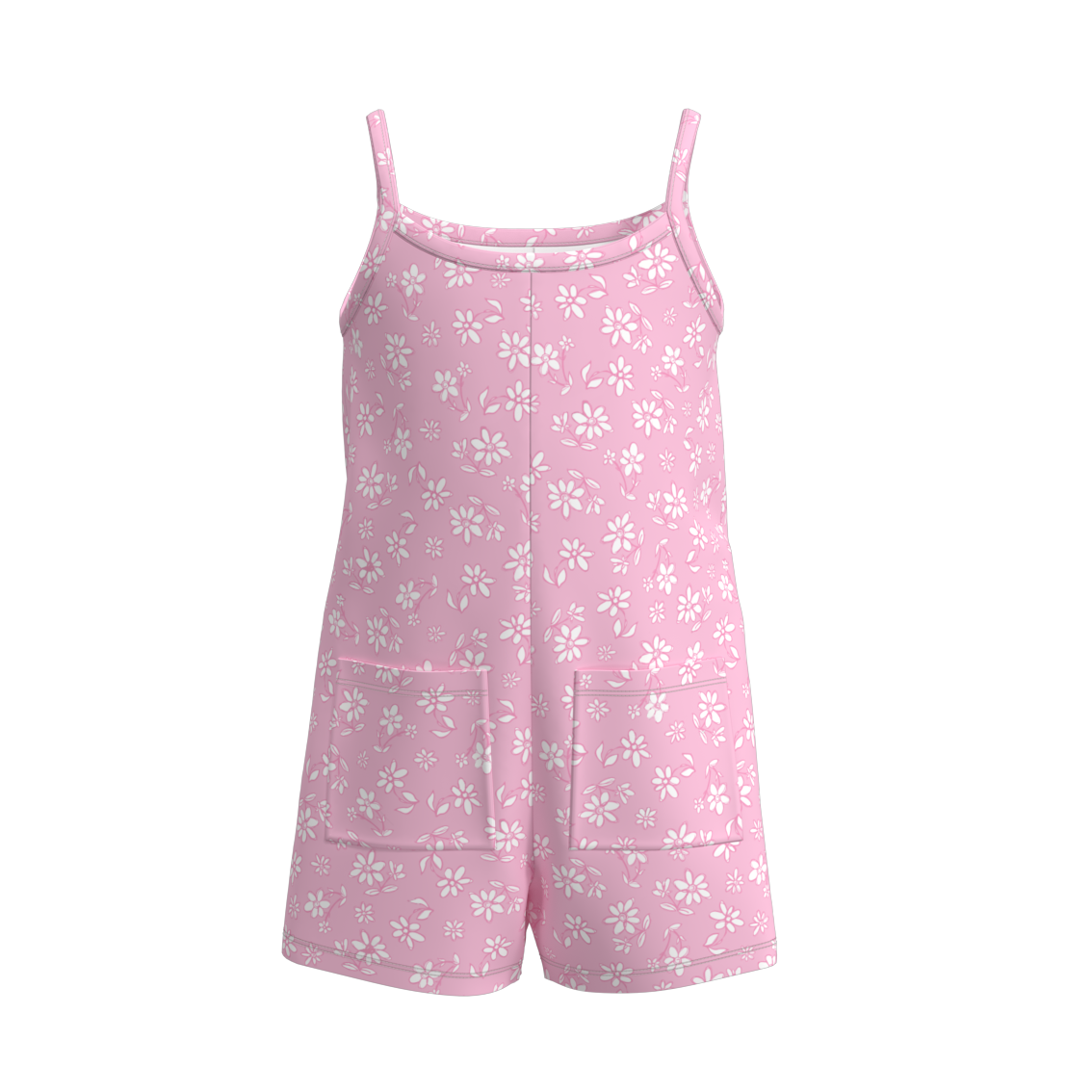 (Pre Order)Mommy and Me Flower Print Jumpsuit