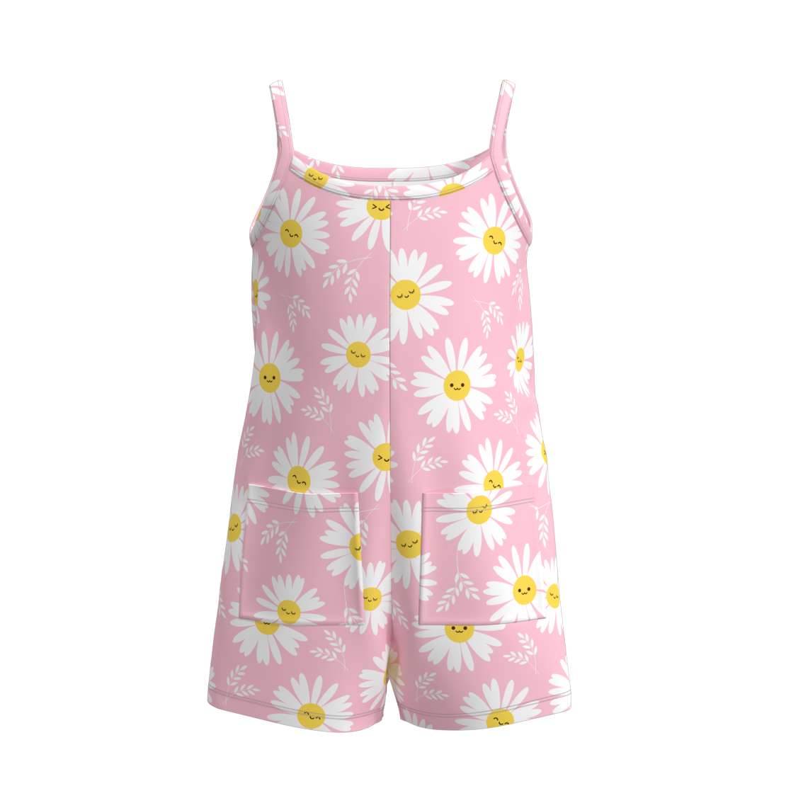 (Pre Order)Mommy and Me Summer Floral Print Jumpsuit