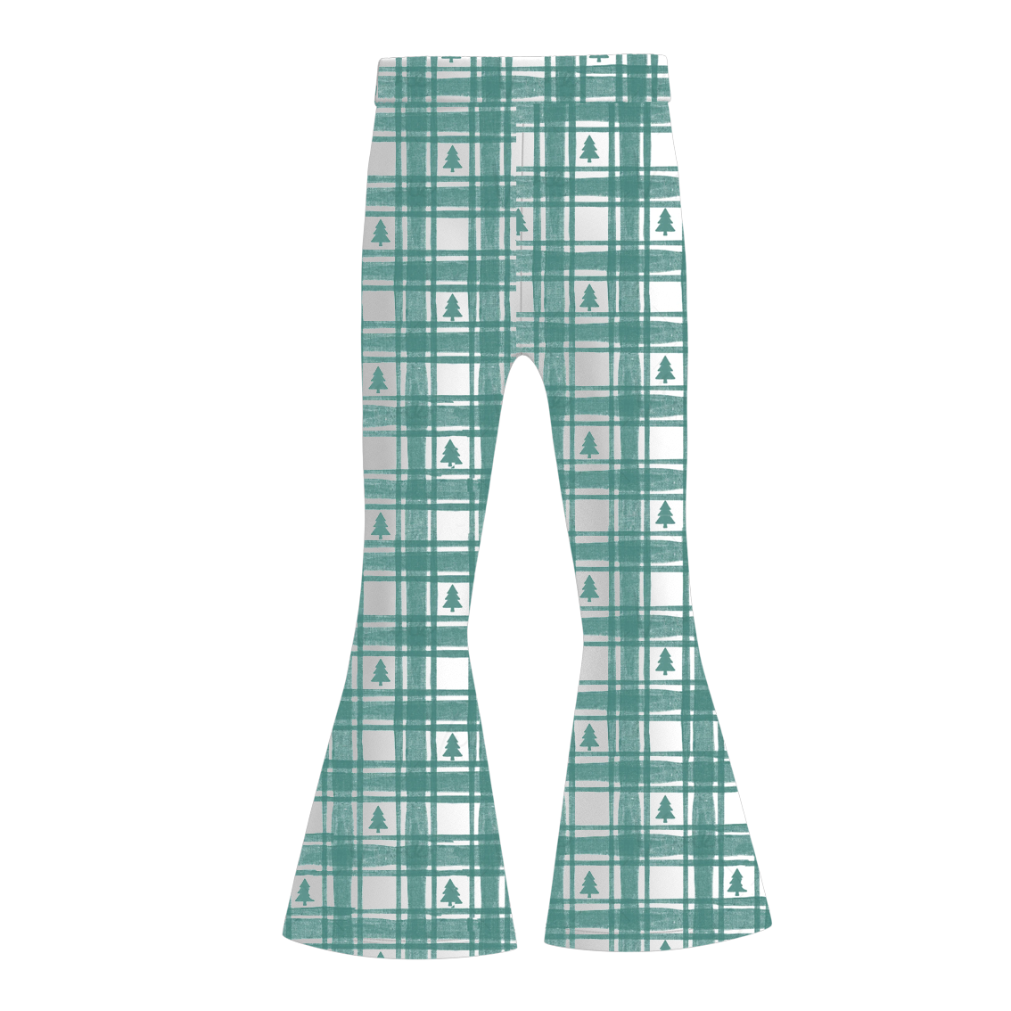 (Pre Order)Girls Christmas Print Bell Pants