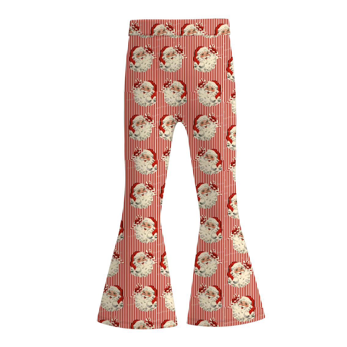 (Pre Order)Girls Christmas Print Bell Pants