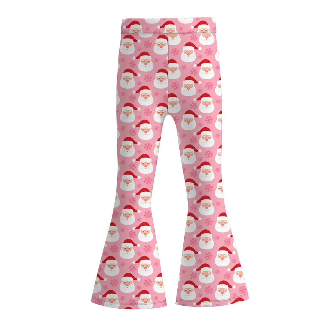 (Pre Order)Girls Christmas Print Bell Pants