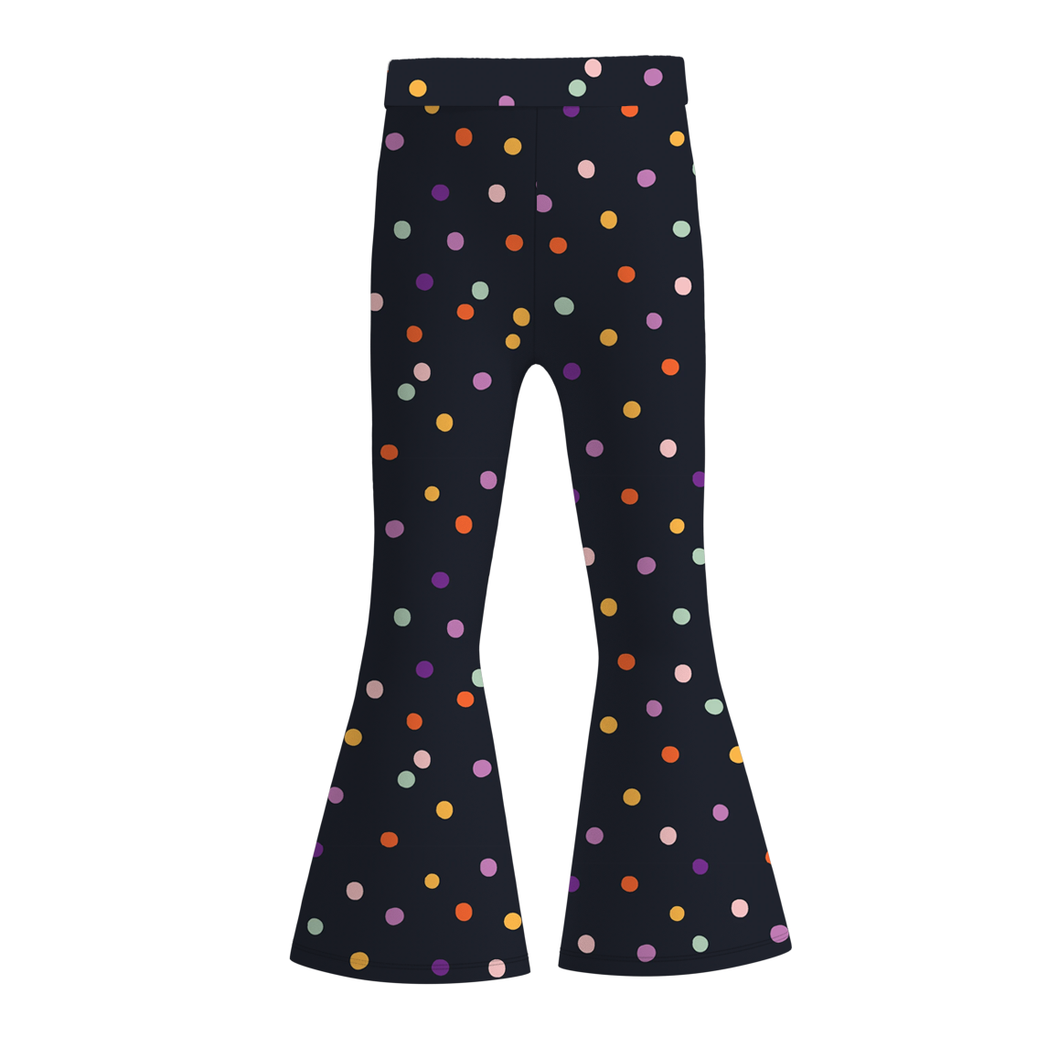 (Pre Order)Girls Halloween Print Bell Pants