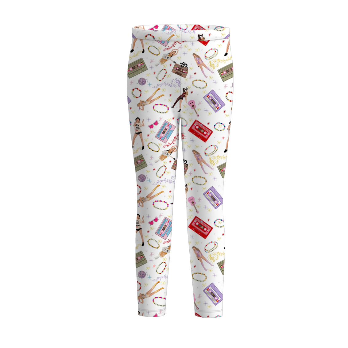 (Pre Order)Girls TS Print Leggings
