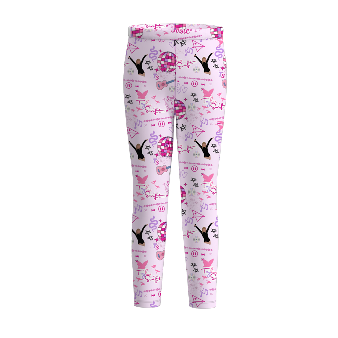 (Pre Order)Girls TS Print Leggings