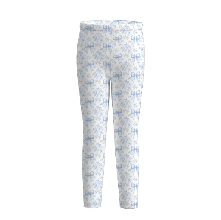 (Pre Order)Girls Spring and Summer Strawberry&Bow Print Pants