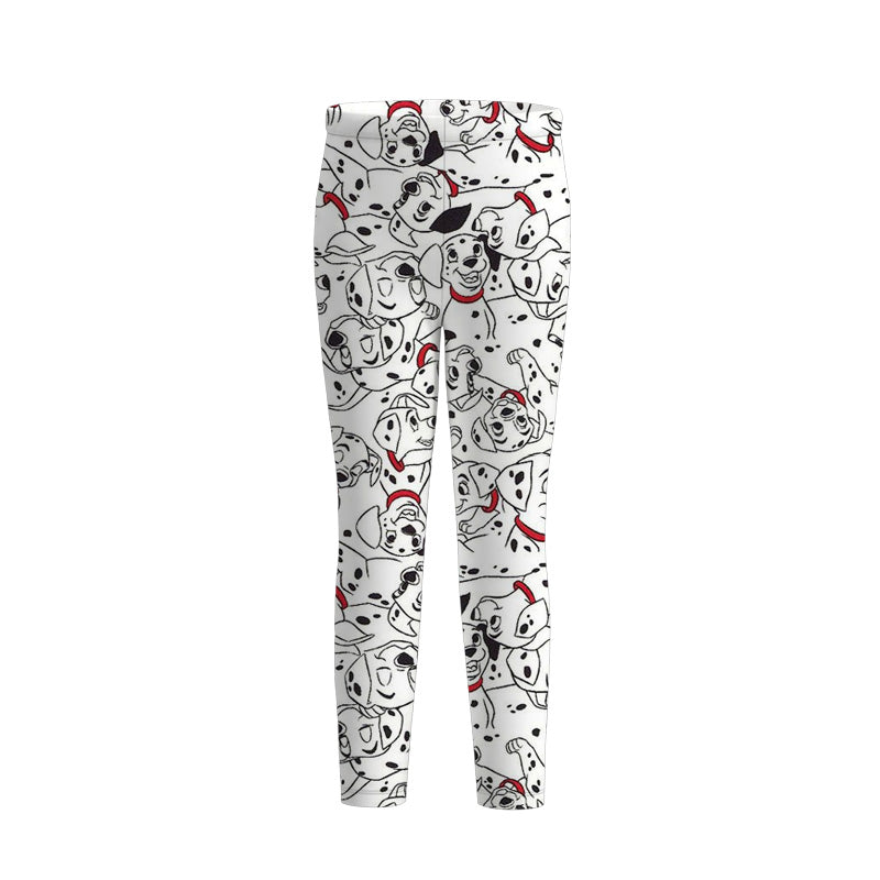 (Pre Order)Girls Spring and Summer Floral Print Pants