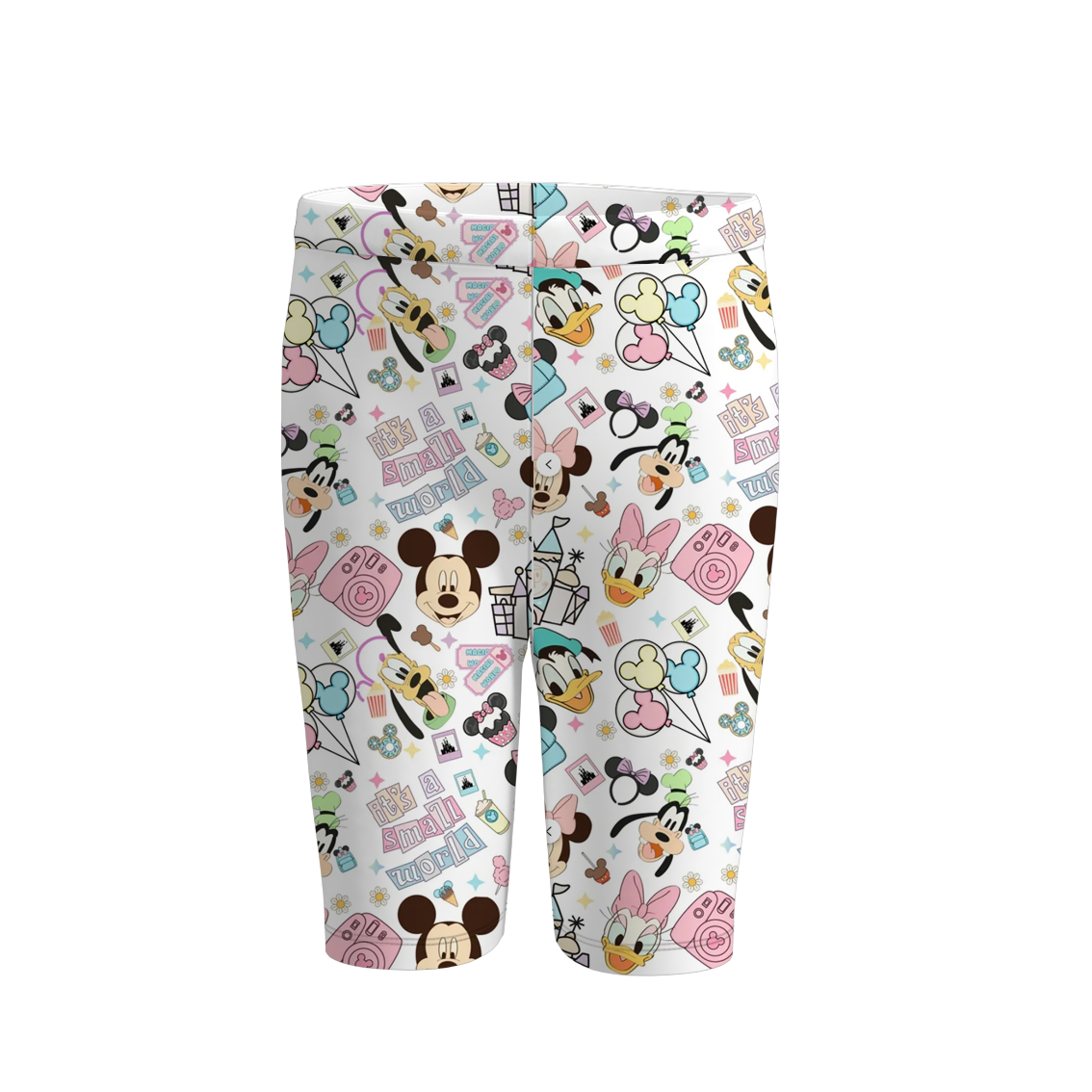 (Pre Order)Girls Spring and Summer Cartoon Print Cycling Shorts